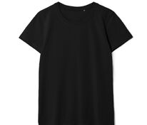 Футболка женская T-bolka Stretch Lady, черная арт.1891.30