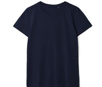 Футболка женская T-bolka Stretch Lady, темно-синяя (navy) арт.1891.40