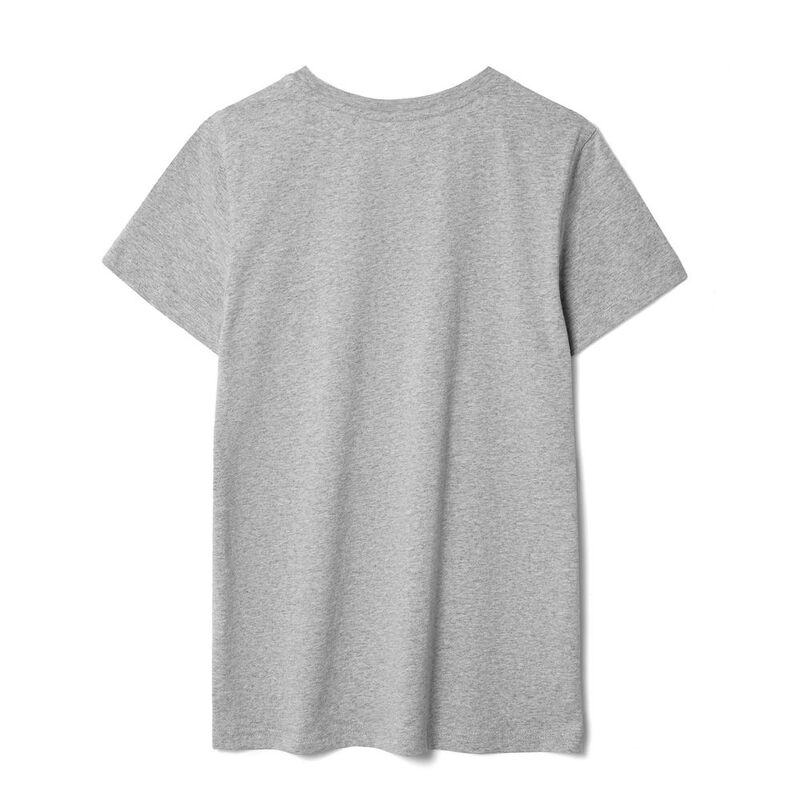 Футболка женская T-bolka Stretch Lady, серый меланж арт.1891.11