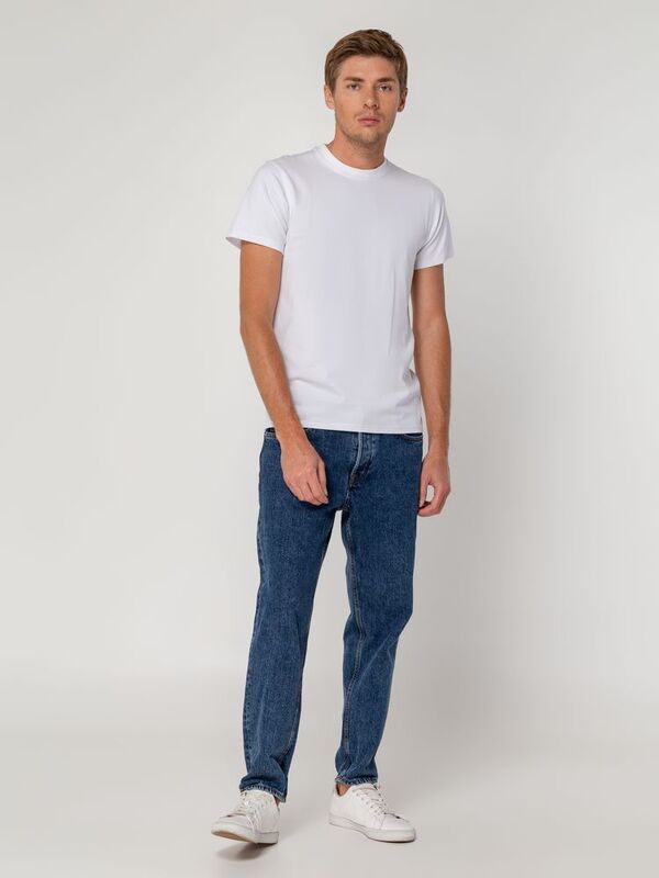 Футболка мужская T-bolka Stretch, белая арт.1893.60