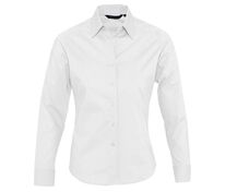 Рубашка женская с длинным рукавом Eden 140 белая арт.17015102