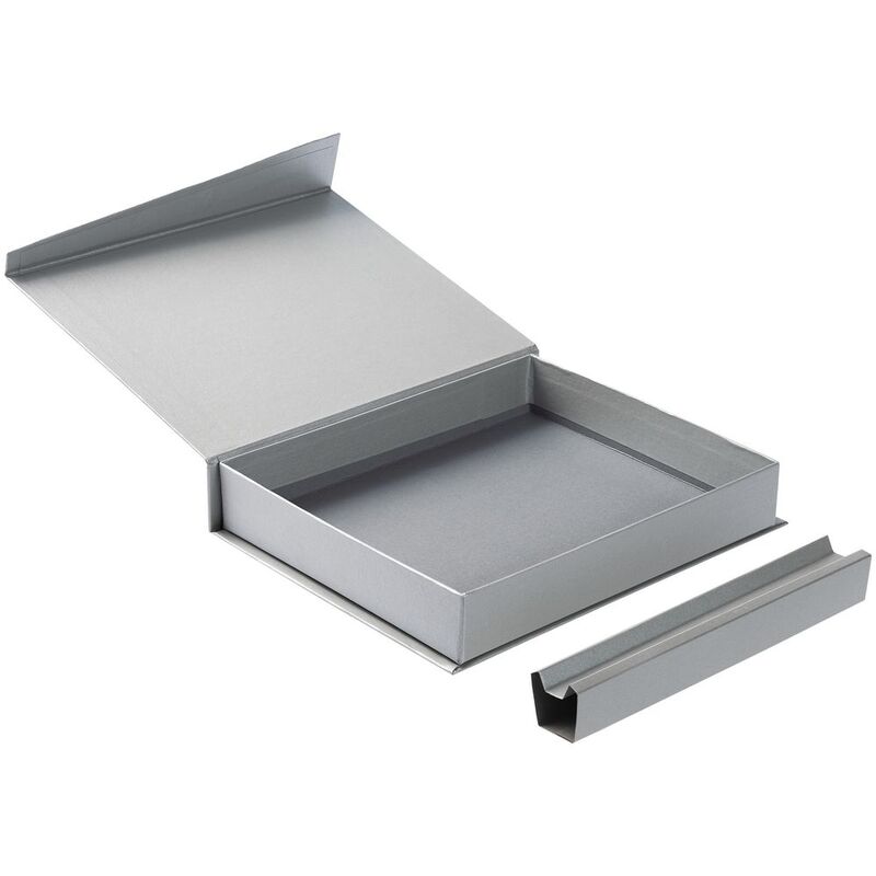 Коробка Duo под ежедневник и ручку, серая арт.1639.10