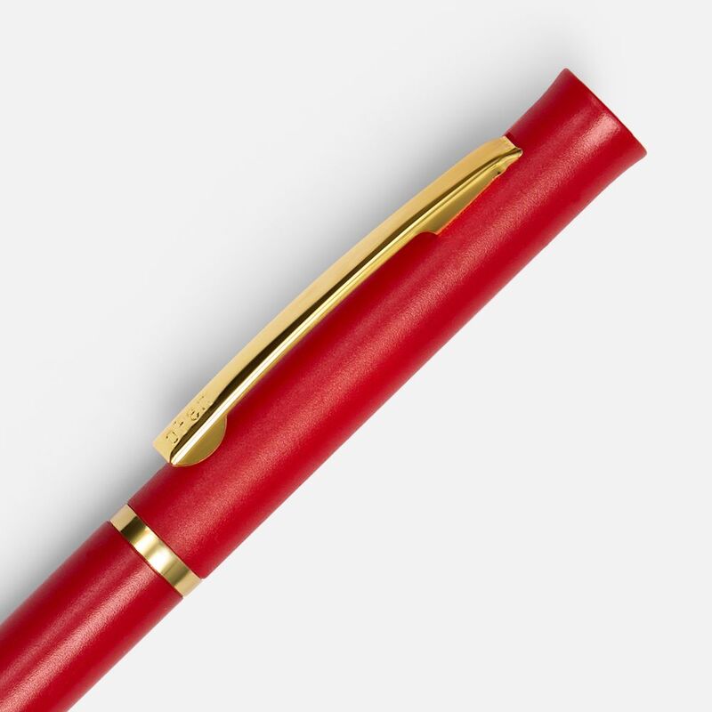 Ручка шариковая Euro Gold, красная арт.4475.50