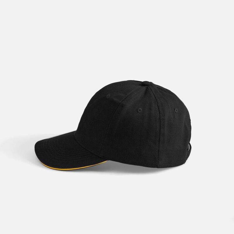 Бейсболка Buffalo, черная с желтым арт.88100984TUN