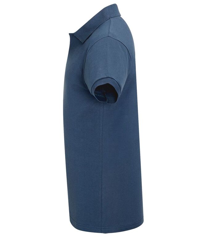 Рубашка поло мужская Perfect Men синий джинс арт.11346244