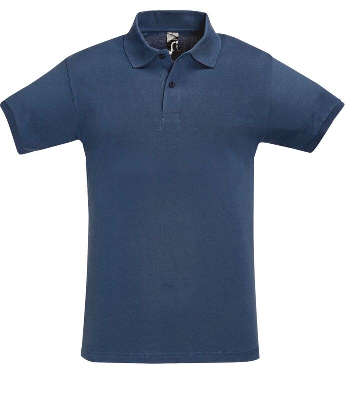 Рубашка поло мужская Perfect Men синий джинс арт.11346244