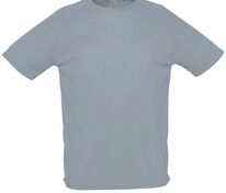Футболка унисекс Sporty 140, серая арт.11939342