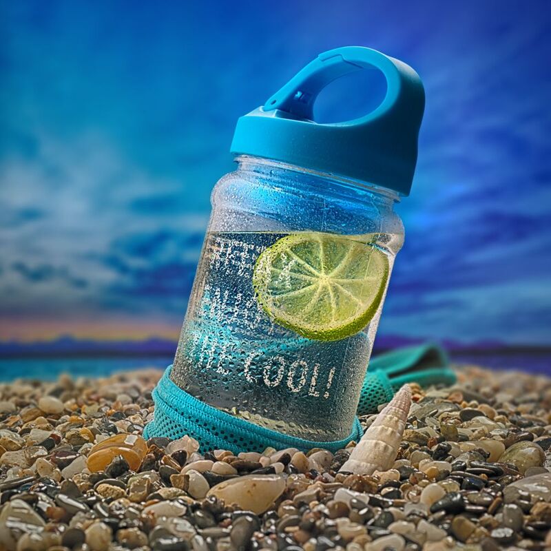 Охлаждающее полотенце Weddell, голубое арт.5965.42