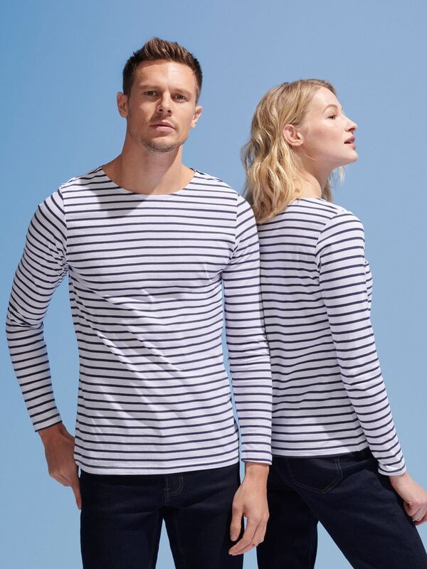 Футболка женская Marine Women, белая с красным арт.01403987