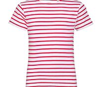 Футболка детская Miles Kids белая с красным арт.01400987