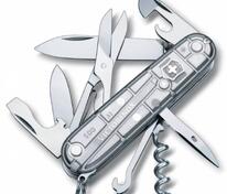 Офицерский нож Climber 91, прозрачный серебристый арт.5049.15