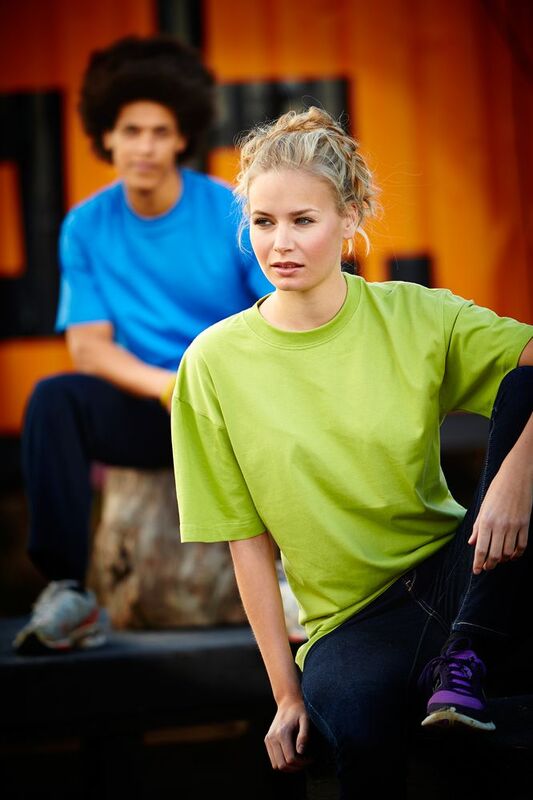 Футболка мужская Heavy, зеленое яблоко арт.1544.94