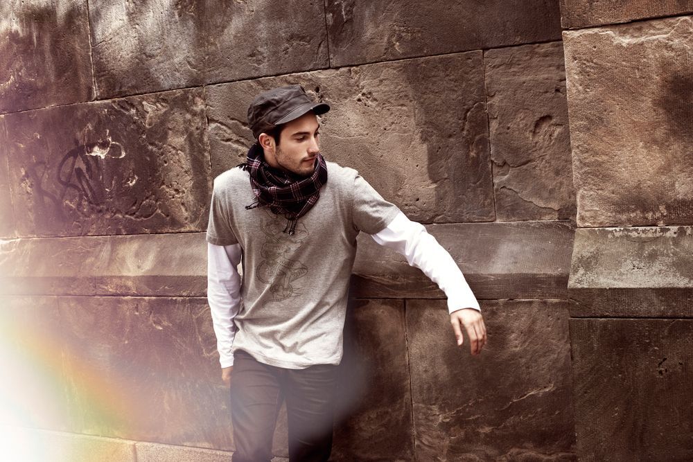 Футболка мужская Heavy, зеленое яблоко арт.1544.94