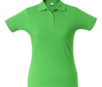 Рубашка поло женская Surf Lady, зеленое яблоко арт.1547.92