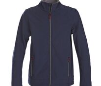 Куртка софтшелл мужская Trial, темно-синяя арт.2084.40