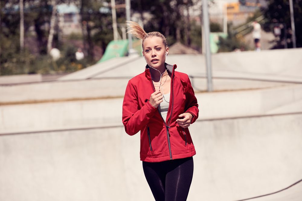 Куртка софтшелл женская Trial Lady, зеленая арт.2085.92