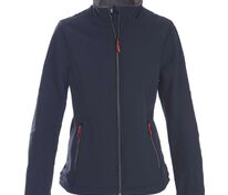 Куртка софтшелл женская Trial Lady, темно-синяя арт.2085.40