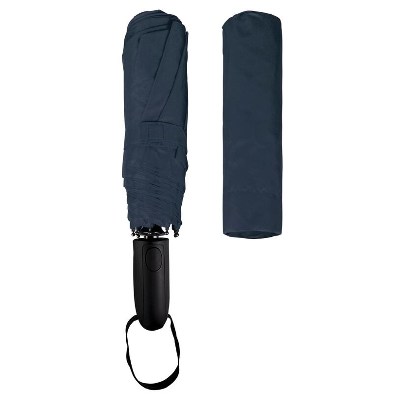 Складной зонт Magic с проявляющимся рисунком, темно-синий арт.5660.42