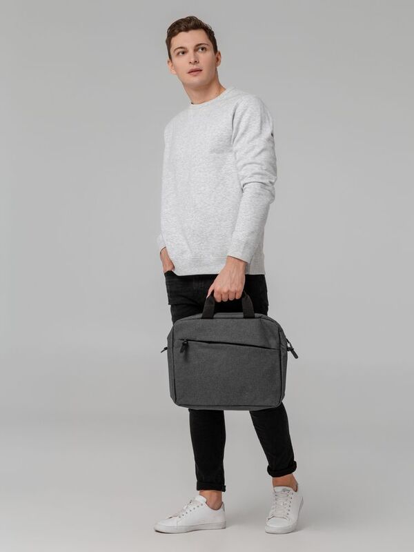 Конференц-сумка The First, серая арт.3284.10