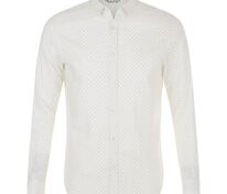 Рубашка мужская Becker Men, белая с темно-синим арт.01648989