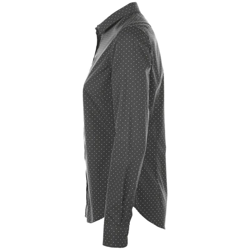 Рубашка женская Becker Women, темно-серая с белым арт.01649503