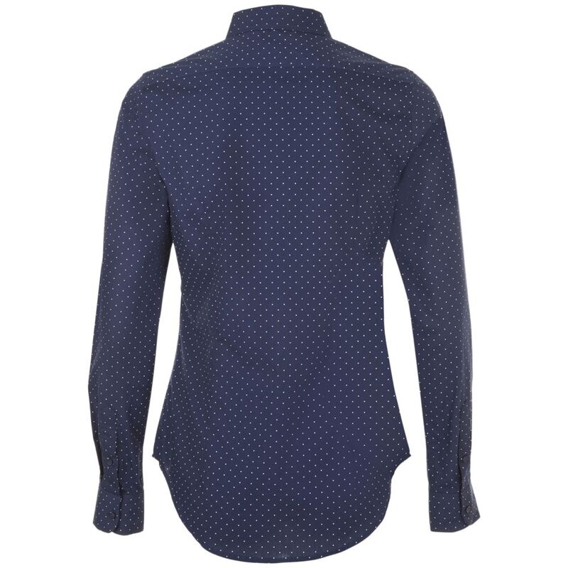 Рубашка женская Becker Women, темно-синяя с белым арт.01649912