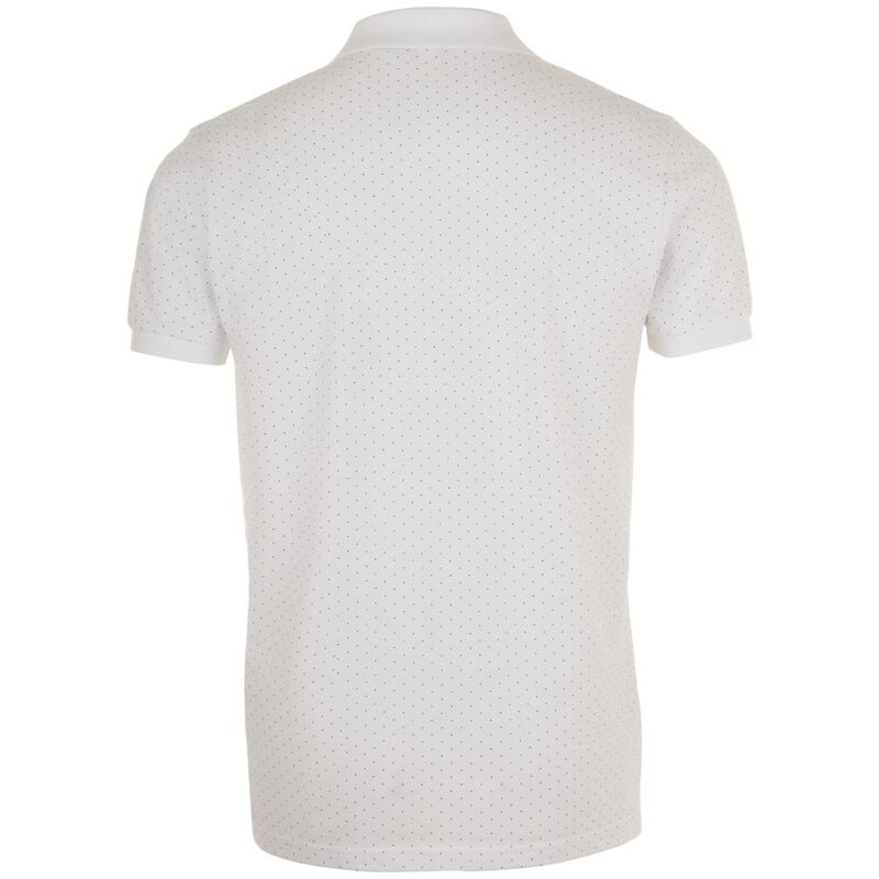 Рубашка поло мужская Brandy Men, белая с темно-синим арт.01706989