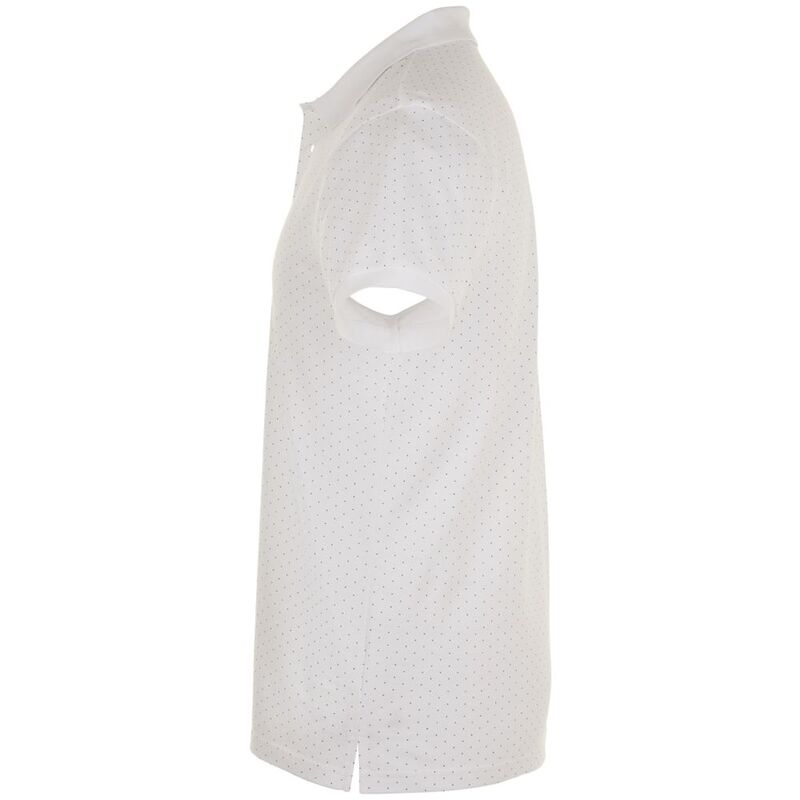 Рубашка поло мужская Brandy Men, белая с темно-синим арт.01706989