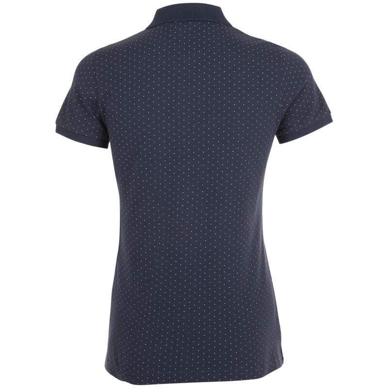 Рубашка поло женская Brandy Women, темно-синяя с белым арт.01707912