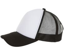 Бейсболка Bubble, черная с белым арт.01668906TUN