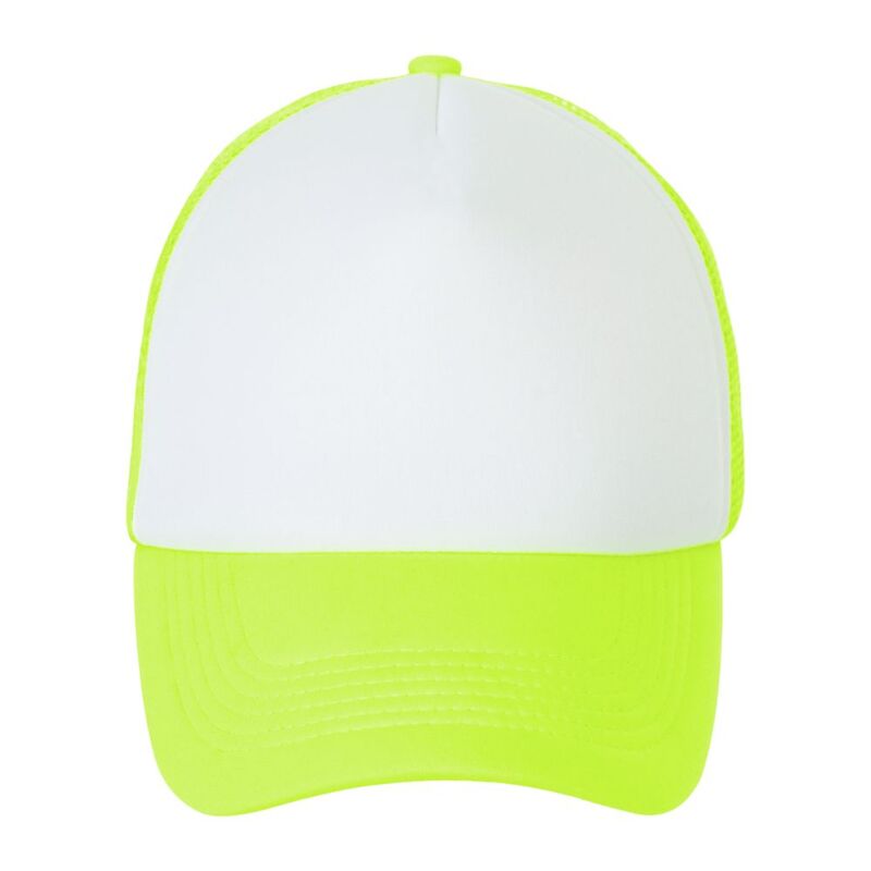 Бейсболка Bubble, желтый неон с белым арт.01668514TUN