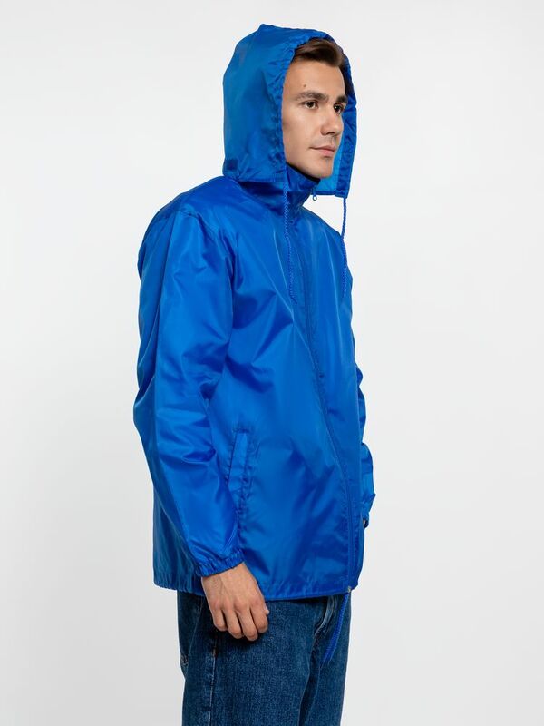 Ветровка унисекс Shift, ярко-синяя арт.01618241
