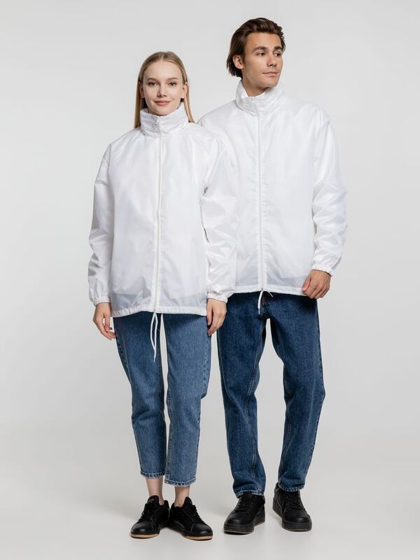 Ветровка унисекс Shift, белая арт.01618102