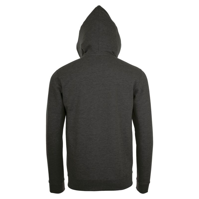 Толстовка унисекс Stone, черный меланж арт.01714348