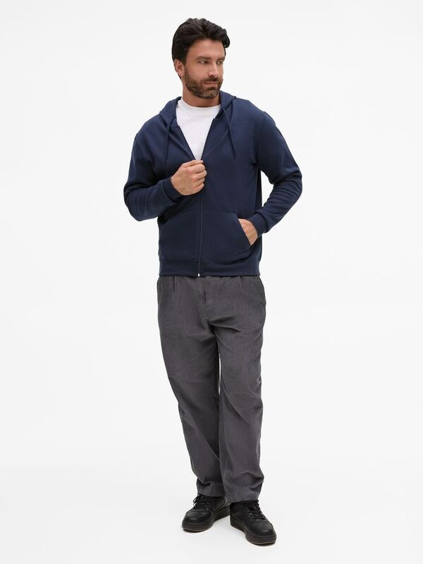 Толстовка унисекс Stone, темно-синяя арт.01714319