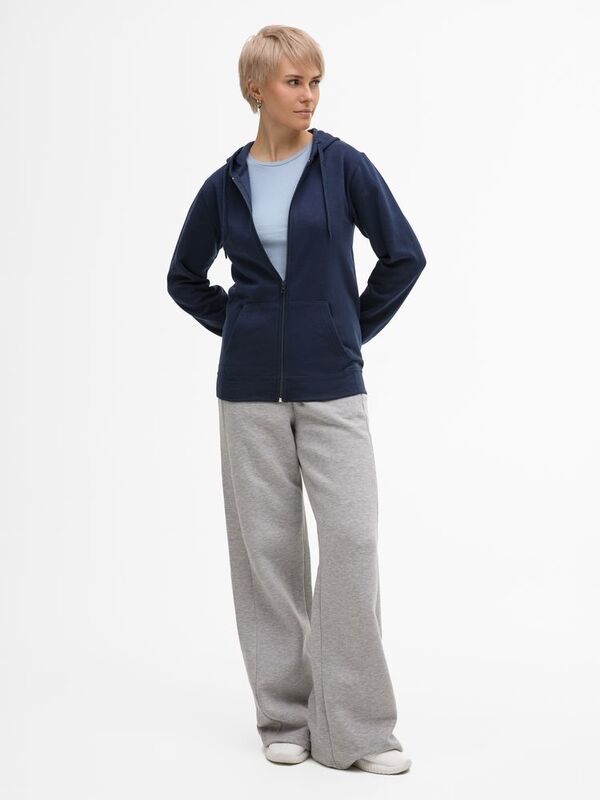 Толстовка унисекс Stone, темно-синяя арт.01714319