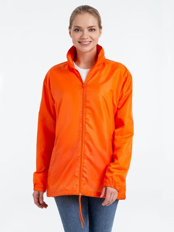 Ветровка унисекс Shift, оранжевая арт.01618400