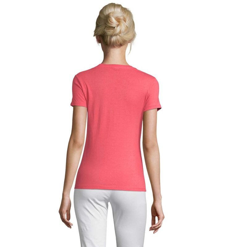 Футболка женская Regent Women, розовая (коралловая) арт.01825158