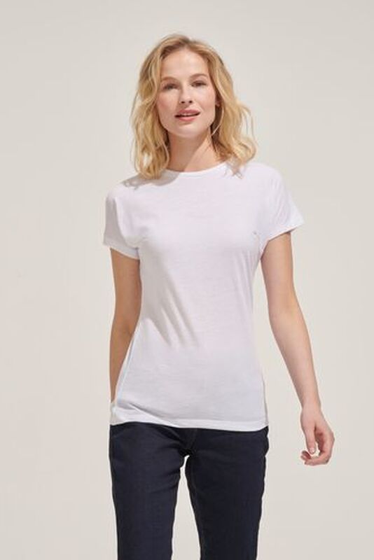 Футболка женская для сублимации Magma Women, белая арт.01705102