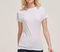 Футболка женская для сублимации Magma Women, белая арт.01705102