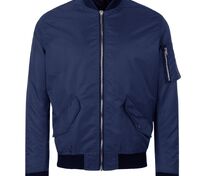 Куртка бомбер унисекс Rebel, темно-синяя арт.01616319