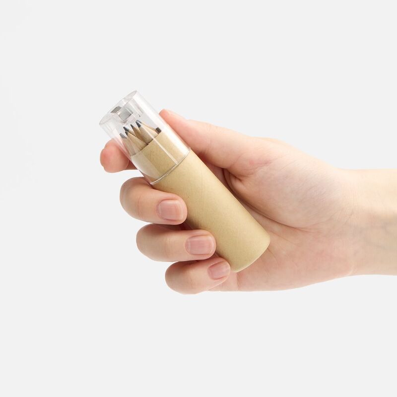 Набор карандашей Pencilvania Office с точилкой, прозрачный арт.3354.00