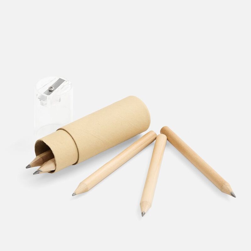 Набор карандашей Pencilvania Office с точилкой, прозрачный арт.3354.00