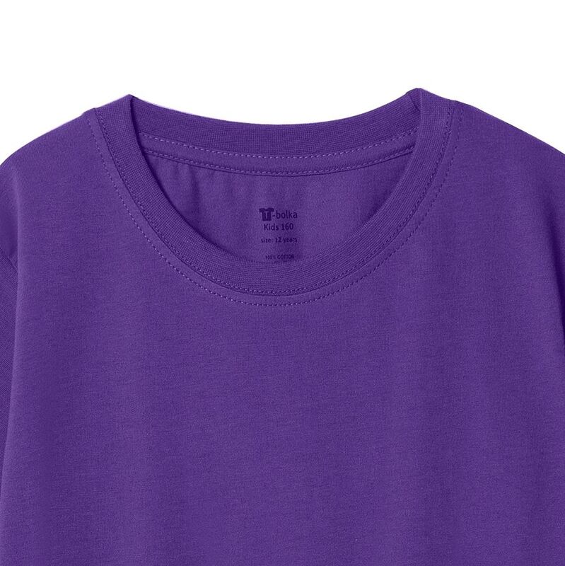 Футболка детская T-Bolka Kids, фиолетовая арт.2504.77