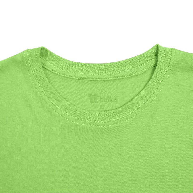 Футболка унисекс T-bolka 140, зеленое яблоко арт.5190.94