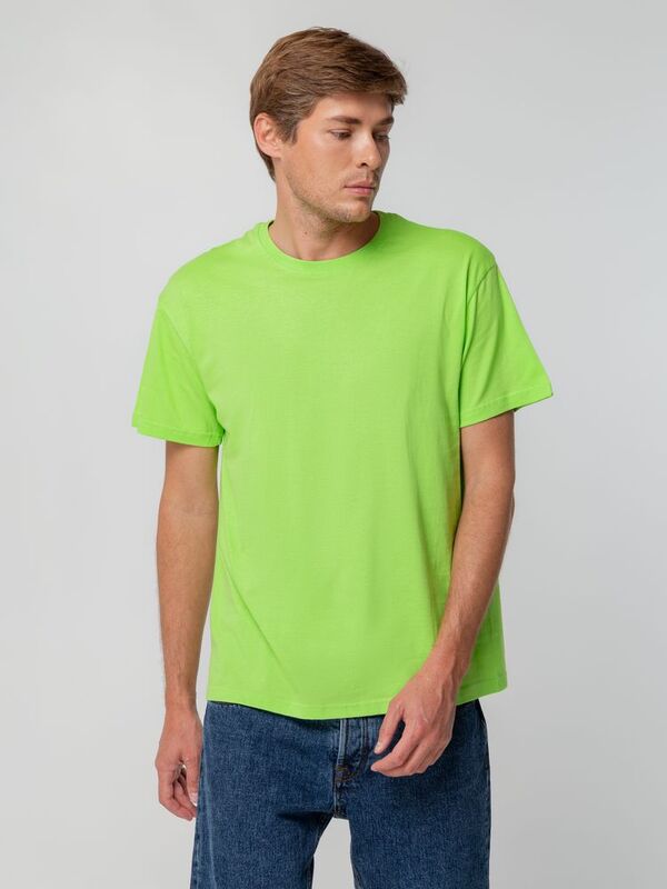 Футболка унисекс T-bolka 140, зеленое яблоко арт.5190.94