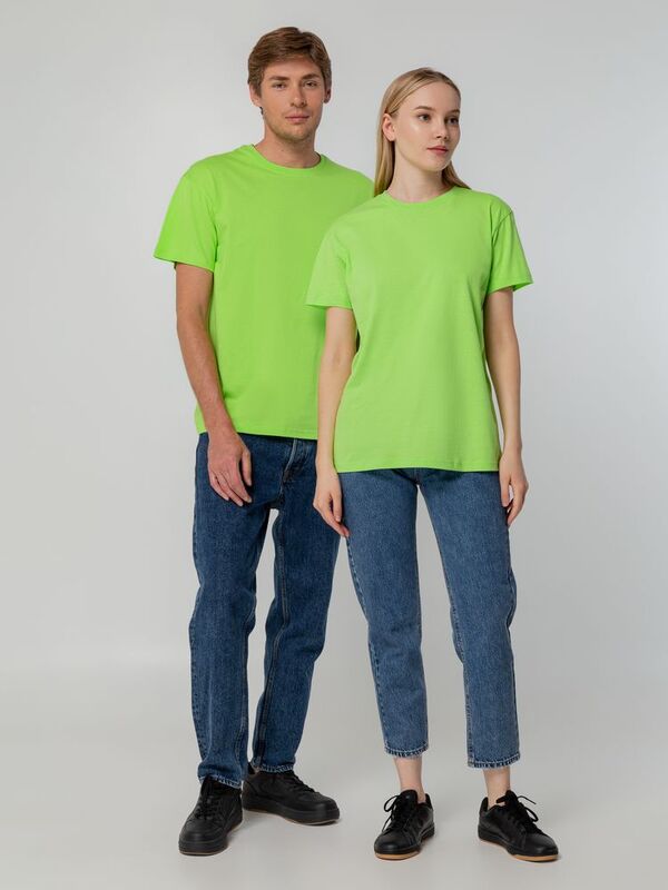 Футболка унисекс T-bolka 140, зеленое яблоко арт.5190.94