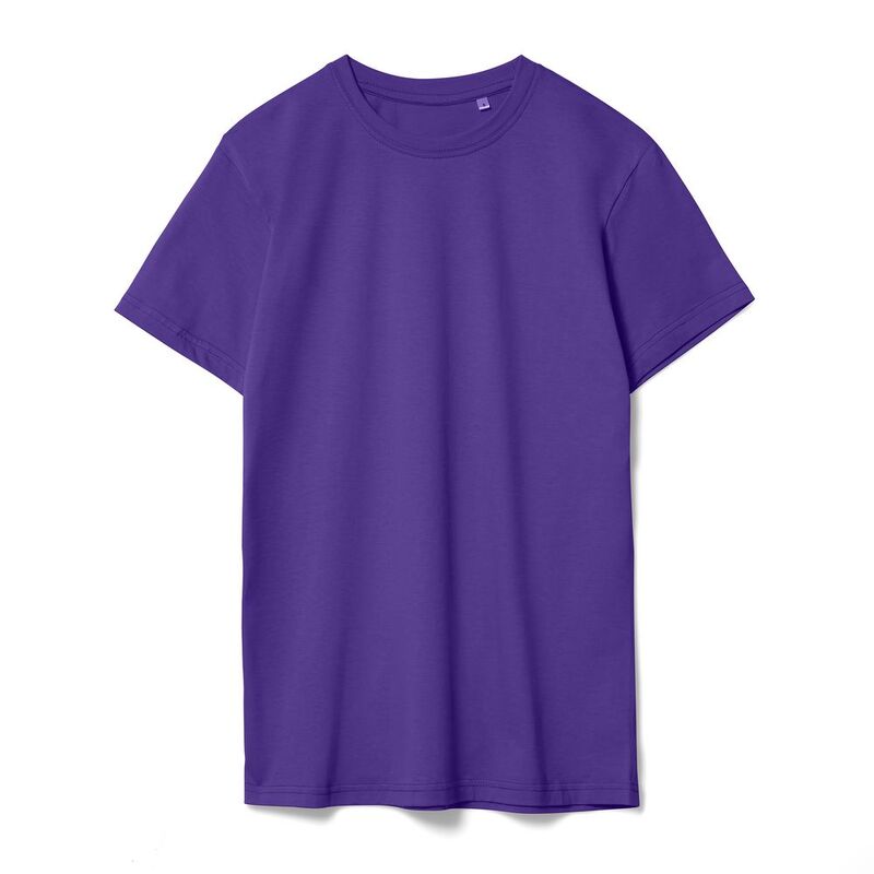 Футболка унисекс T-Bolka 160, фиолетовая арт.6140.77