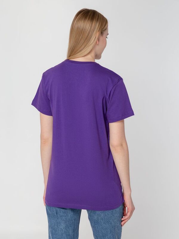 Футболка унисекс T-Bolka 160, фиолетовая арт.6140.77