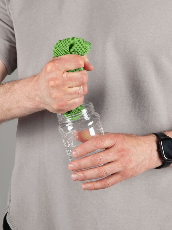 Охлаждающее полотенце Weddell, зеленое арт.5965.92